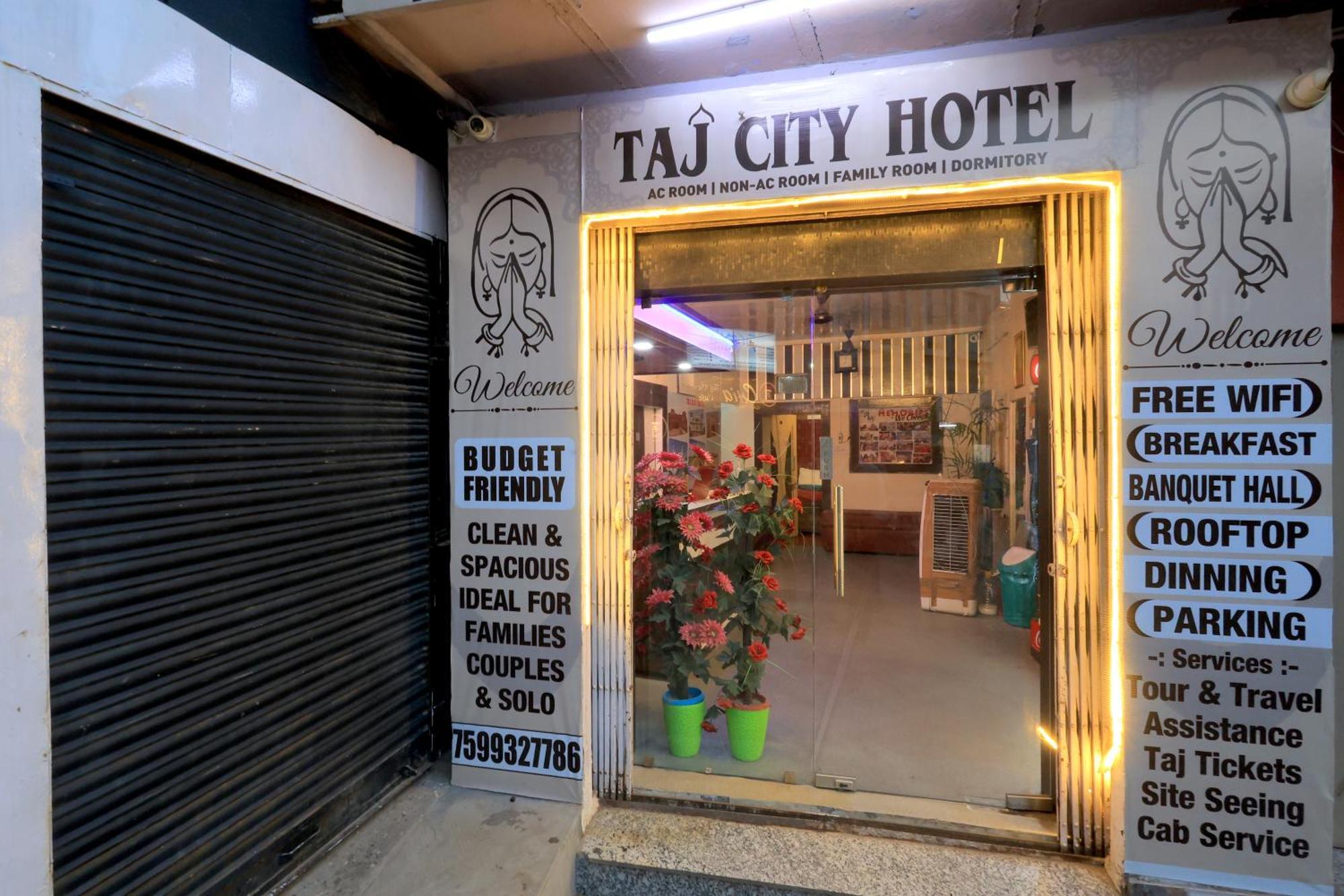 Taj City Hotel อัครา ภายนอก รูปภาพ